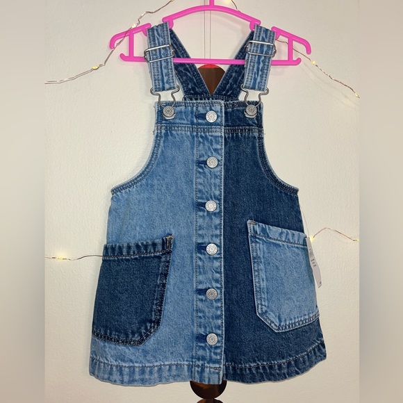 GAP Other - Baby Gap 18-24 months overalls denim dress